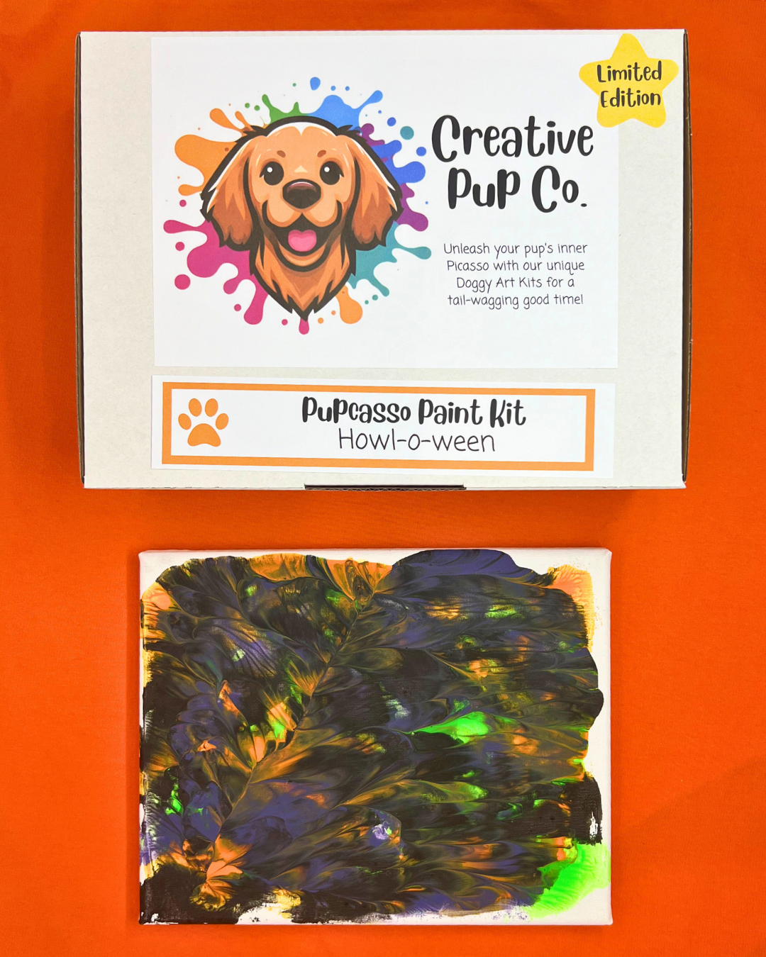 *Limited Edition* Howl-o-ween Pupcasso Paint Kit