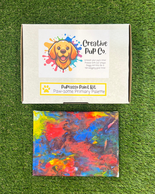 Paw-some Primary Palette Pupcasso Paint Kit