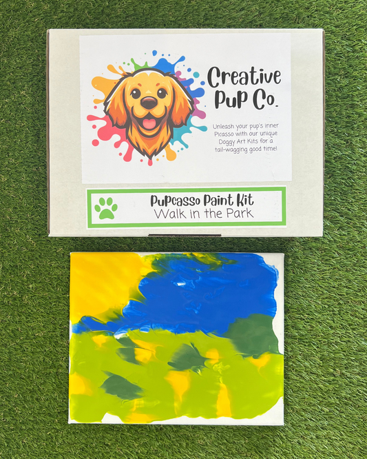 Walk in the Park Pupcasso Paint Kit