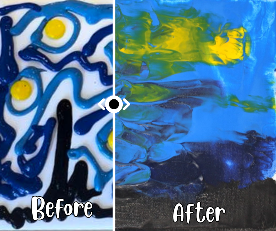 Starry Night Pupcasso Paint Kit